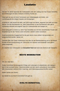 Komplette Laudation von Dsseldorf liest vor - anklicken und PDF-Datei ffnen